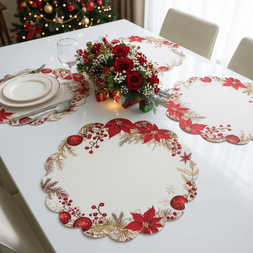 Pezzi tovaglietta natalizia - 6,