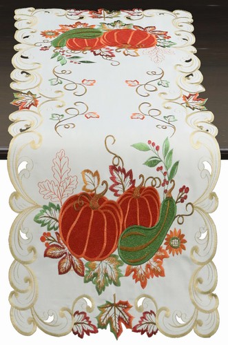 Tovagliette zucca lino