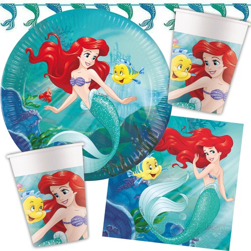 Arielle sirena set piatti - arielle,