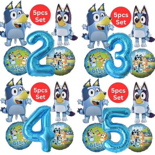 Palloncini bingo bluey - palloncini, 5pz