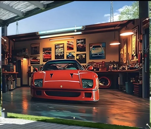 F40 ferrari striscione - f40,
