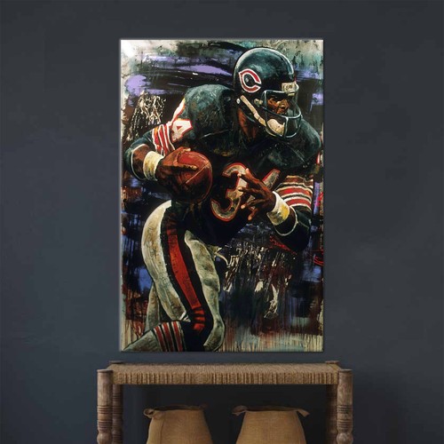 Poster walter payton - walter, chicago