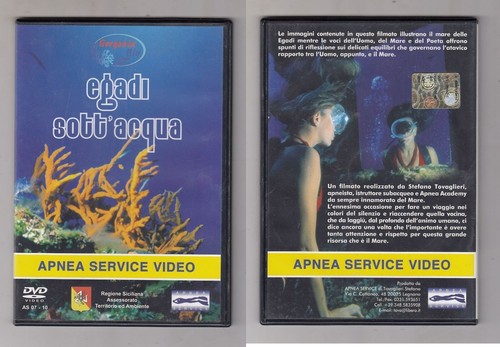 Dvd egadi sott acqua - sott'acqua, apnea