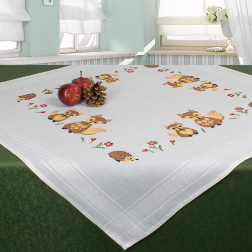 Confezione ricamo tovaglia - confezione,